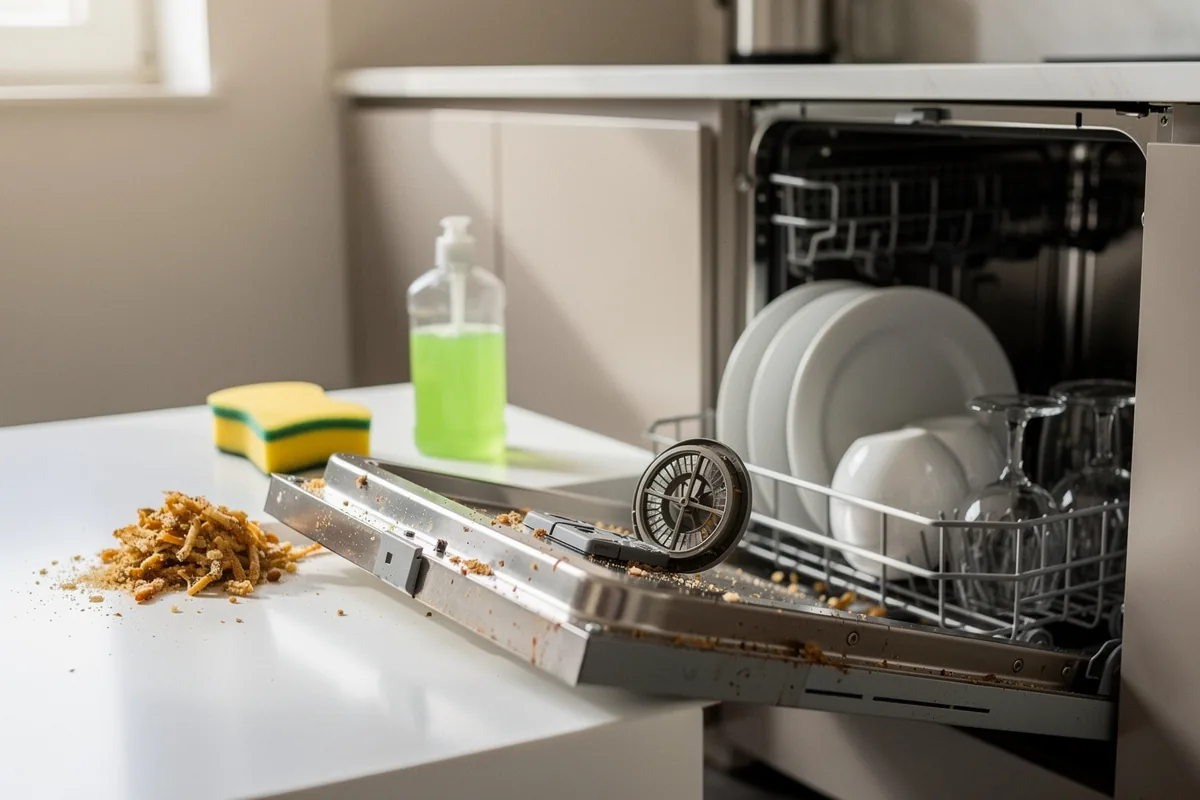 Deze vergeten vaatwasser-truc stopt die muffe geur vóórdat je ’m ruikt