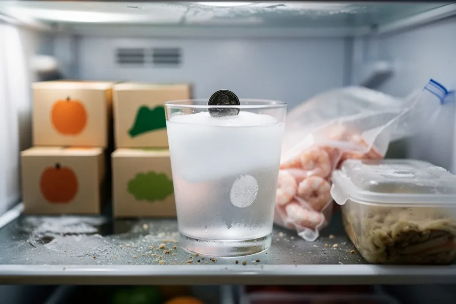 Deze vriezerhack met een muntje laat je meteen zien of je eten nog veilig is