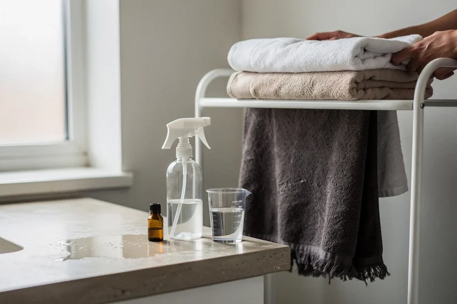 Zo laat je stinkende handdoeken weer fris ruiken (met het simpele antibacteriële mengsel van een ingenieur)